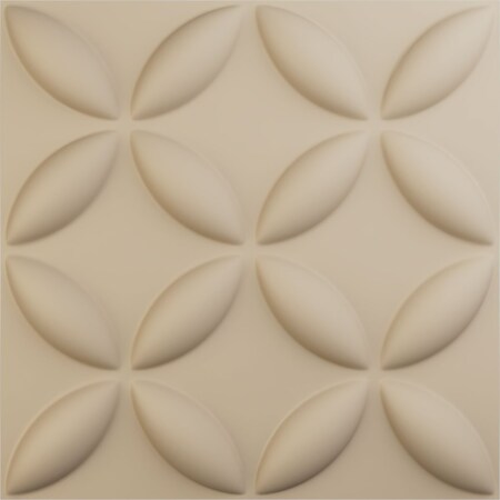 19 5/8in. W X 19 5/8in. H Wallflower EnduraWall Decorative 3D Wall Panel, Total 32.04 Sq. Ft., 12PK